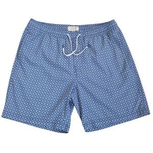 Elysian Supply Company Men's Blue 7 Inch‎ Swim Trunks Size Small NWOT
